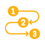 3 Steps ICON