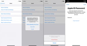 iOS Factory Reset